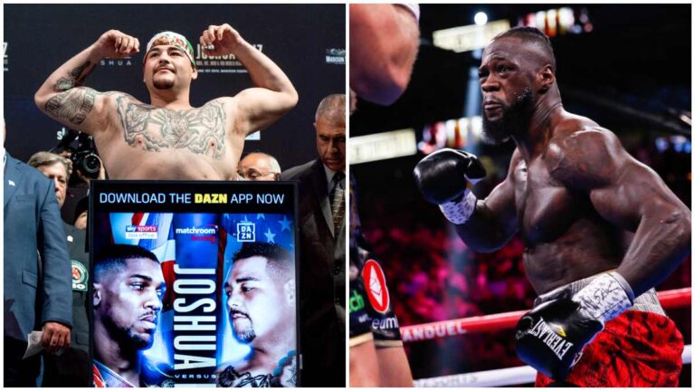 Deontay Wilder vuelve a atacar a Andy Ruiz: “Si el acuerdo fracasa no volverá a ser importante en el boxeo”