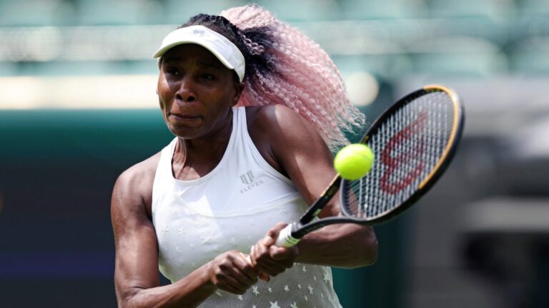 Venus Williams no descarta jugar ¡hasta los 50 años!