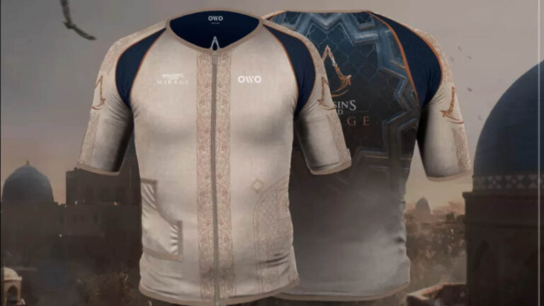 Esta playera te dejará sentir todos los golpes que recibas en ‘Assassin’s Creed Mirage’