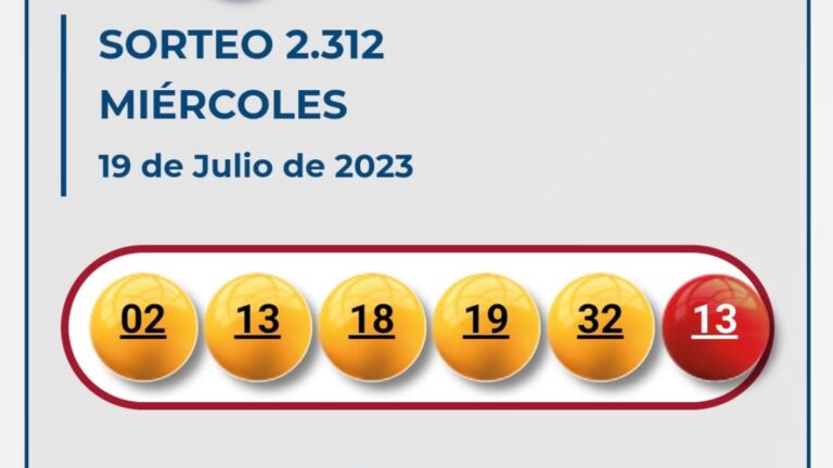 Resultados Baloto: consulte los números ganadores del miércoles 19 de julio