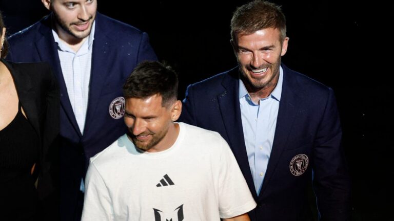Beckham no deja de alucinar con Messi: “Es el jugador más profesional del Inter Miami”
