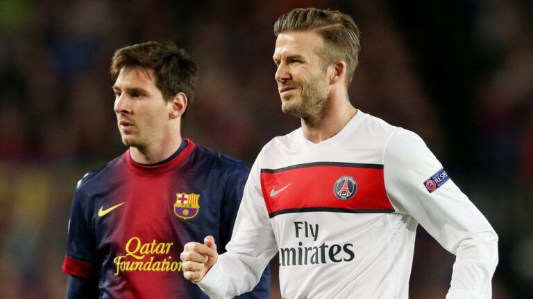 David Beckham rompe el silencio sobre Leo Messi y el Inter Miami