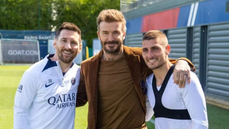 La increíble reacción de David Beckham cuando se enteró que Leo Messi eligió al Inter Miami