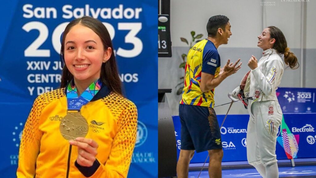 La colombiana Carmen Correa ganó la medalla de oro en la final femenina de esgrima en la modalidad Épée.