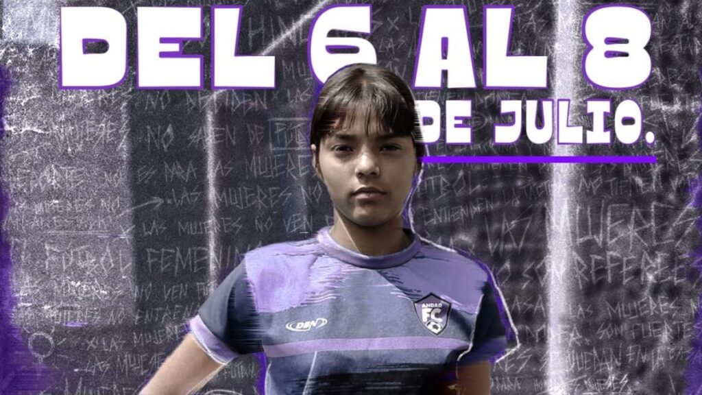 Campaña para el fútbol femenino.