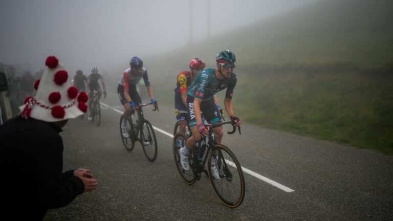 Clasificación general del Tour de Francia 2023, tras la etapa 5: Hindley es el nuevo líder