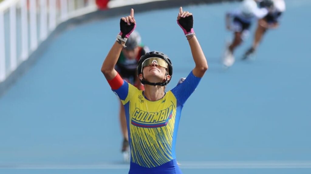 Fabriana Arias, oro en patinaje.