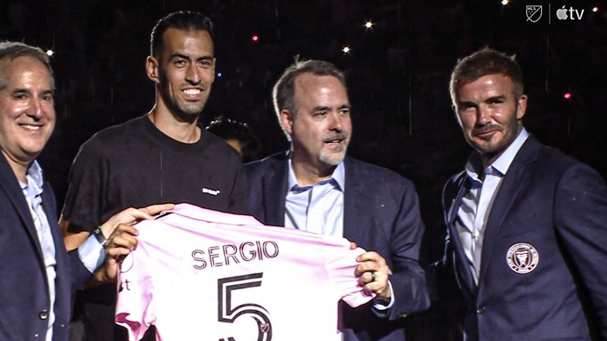 Sergio Busquets Ya Es Presentado Con El Inter Miami: "Para Mí Es Un ...