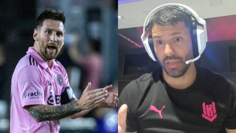 Solo lo vio Agüero: ‘El Kun’ revela el gesto de Messi a sus compañeros tras el empate de Cruz Azul