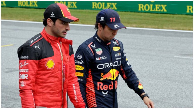 Carlos Sainz aún se siente inferior a Verstappen y Checo Pérez: “No pido buen ritmo sino un ritmo decente de carrera”