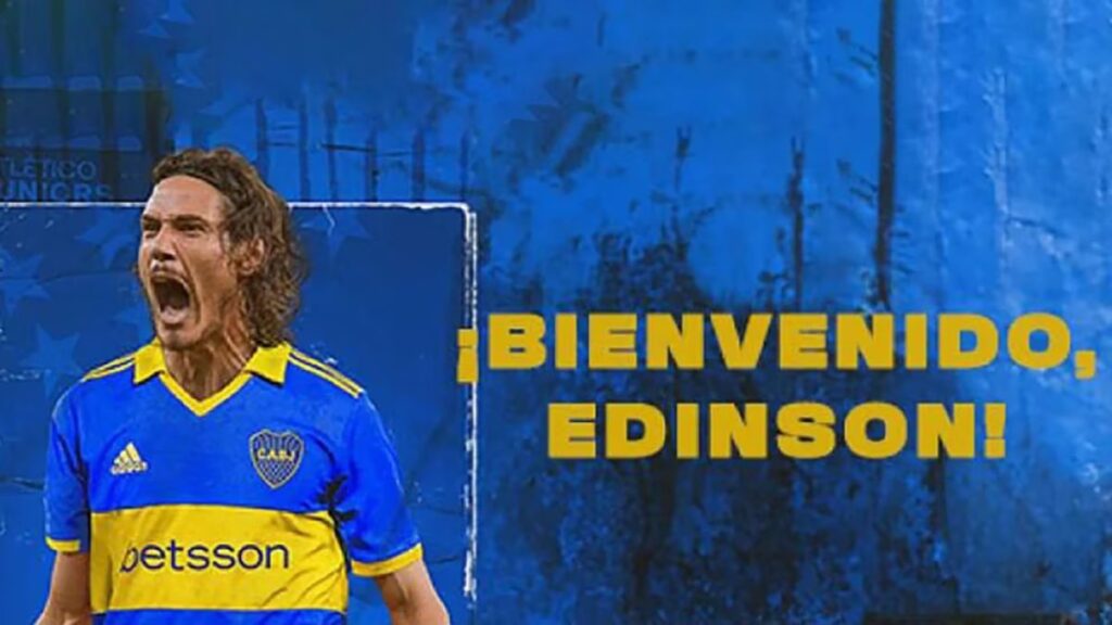 Edinson Cavani será presentado como nuevo jugador de Boca en La Bombonera