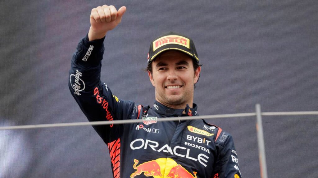 Checo Pérez se mostró satisfecho luego de terminar en el tercer puesto del GP de Austria.
