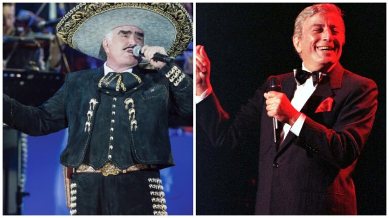 El día que Vicente Fernández y Tony Bennett ‘unieron’ a México y Estados Unidos con la música