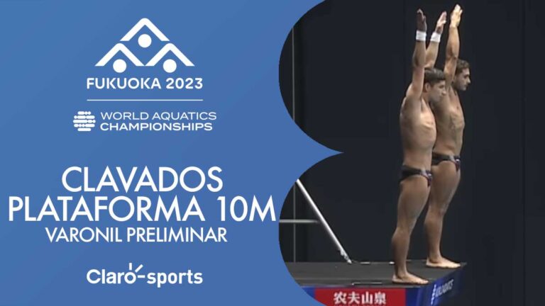 Mundial de Natación Fukuoka 2023: Clavados, plataforma 10m varonil preliminar, en vivo