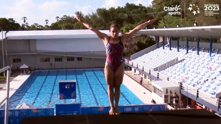 Viviana del Ángel se baña en plata en la final de clavados plataforma 10m