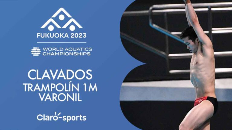 Mundial de Natación Fukuoka 2023: Clavados, trampolín 1m varonil, en vivo