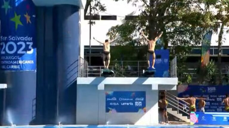 Yolotl Martínez y Diego García conquista el oro en el trampolín de 3m sincronizado