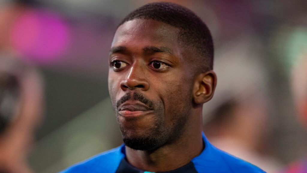 Ousmane Dembélé sería la opción para el PSG en caso de que Kylian Mbappé se fuera del equipo.