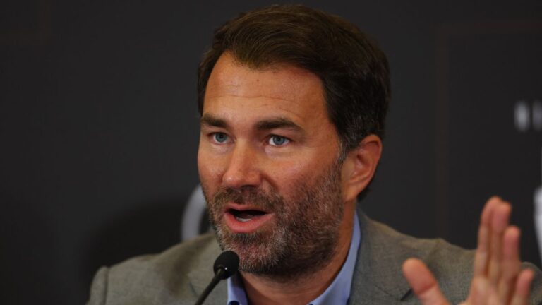 Eddie Hearn explota contra la pelea de Fury y Ngannou; no le da ninguna posibilidad al excampeón de UFC