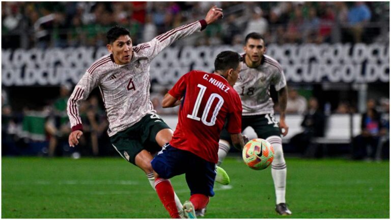 Edson Álvarez queda fuera del XI de México para el partido contra Jamaica en las semifinales de Copa Oro