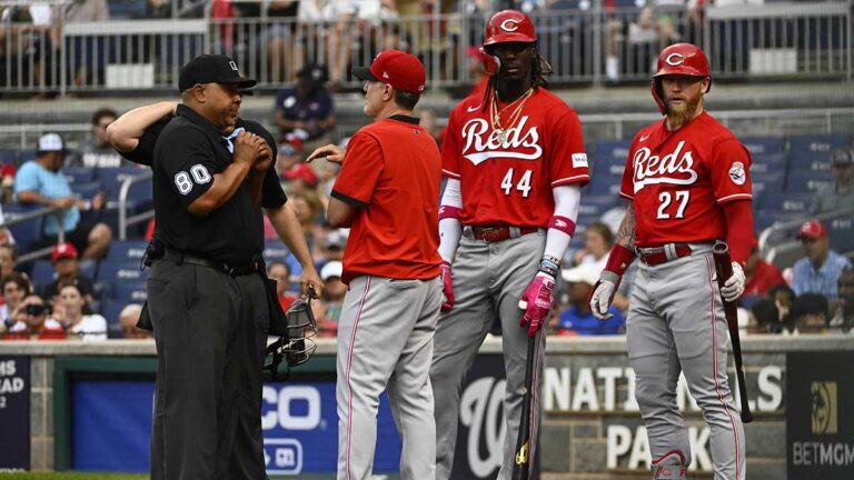 Elly De La Cruz conecta jonrón, tras polémica con el bate, y comanda el triunfo de los Reds