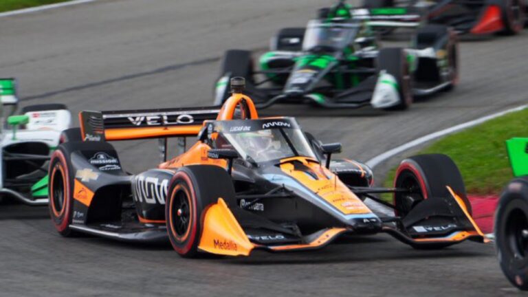 Pato O’Ward brilla en Mid-Ohio y remonta desde el puesto 25 hasta el octavo