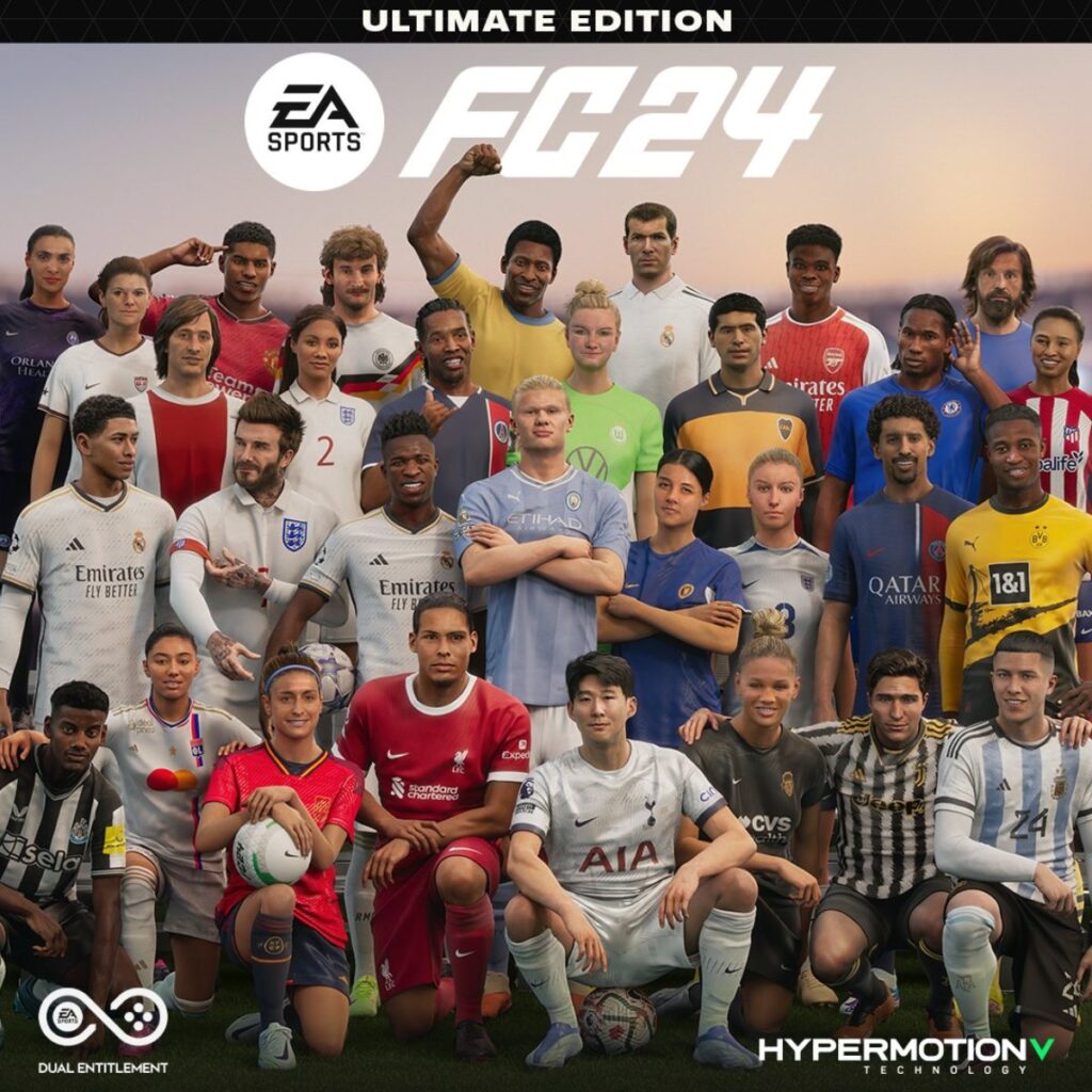 Así es la portada del EA Sports FC 24