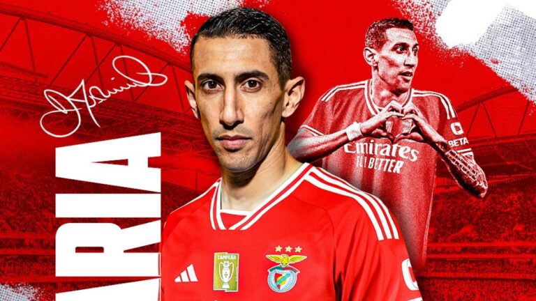 Ángel Di María regresa al Benfica 13 años después; firma hasta 2024