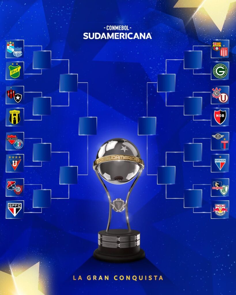Así quedó el cuadro final de la Copa Sudamericana 2023