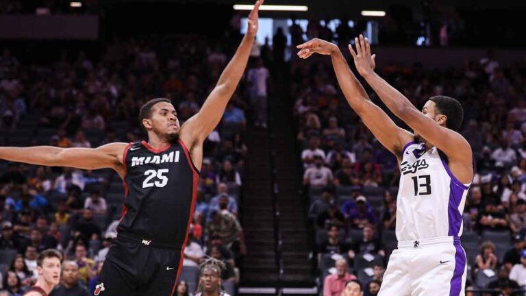 Jaime Jaquez y el Miami Heat caen ante los Kings en la Summer League