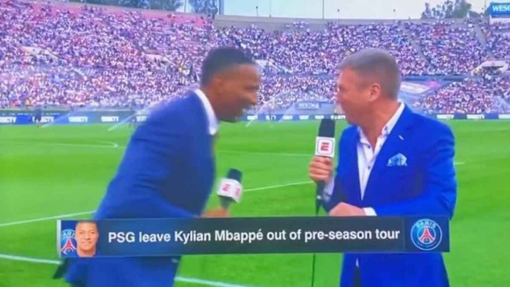 Presentador Shaka Hislop se desmaya previo al Real Madrid-Milan; lo reportan estable