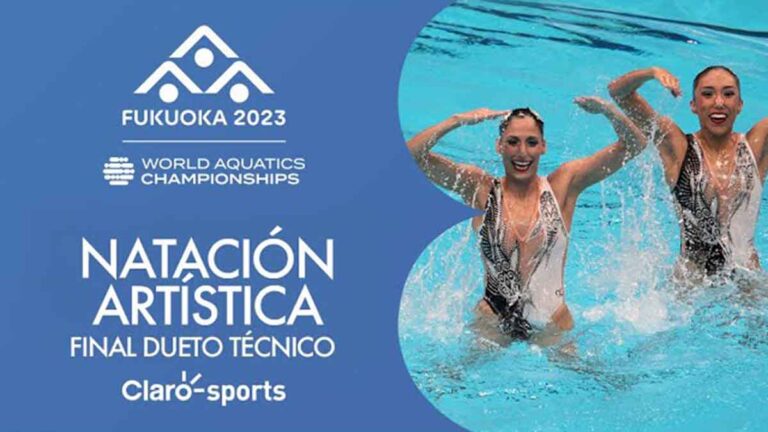 Mundial de Natación Fukuoka 2023: Natación artística, final dueto técnico, en vivo