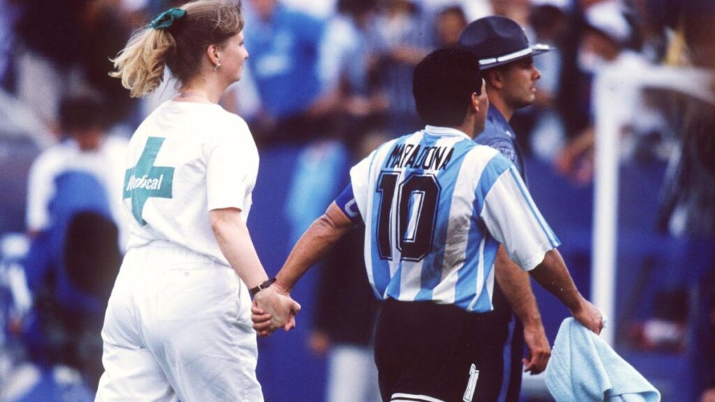 Maradona dopaje Mundial Estados Unidos 1994