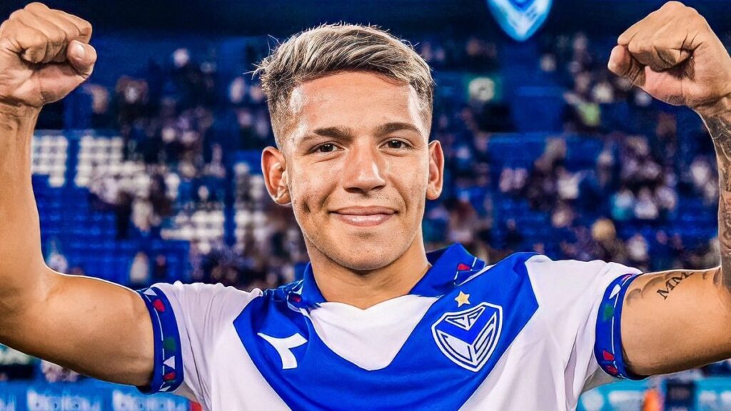 Gianluca Prestianni, uno de los jugadores de Vélez que sufrió agresiones de la barra