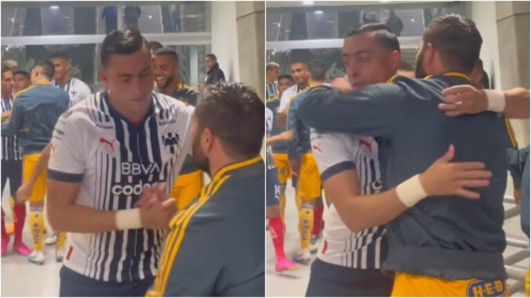 El día que Gignac se levantó de su lugar para saludar a Rogelio Funes Mori con un abrazo