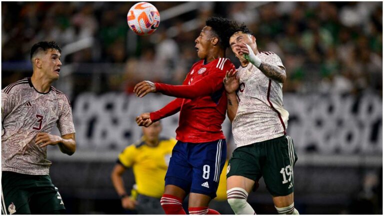 Orbelín Pineda abre el camino al triunfo de un México que deja dudas frente a Costa Rica en la Copa Oro