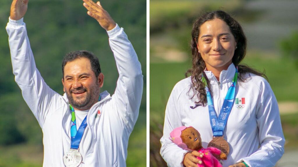 José Rodríguez y María Lira le dan plata y bronce a México en el golf | @COM_Mexico