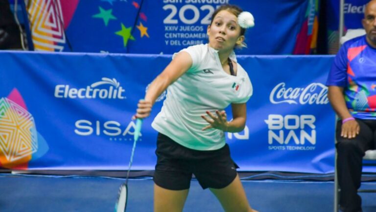 Haramara Gaitán y Luis Garrido se cuelgan el oro en las finales individuales de bádminton