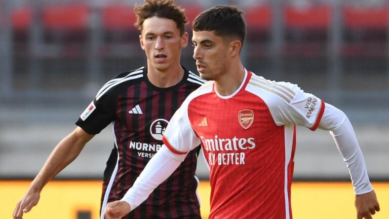 Fans del Arsenal explotan contra Kai Havertz y Folarin Balogun por el amistoso ante el Nuremberg