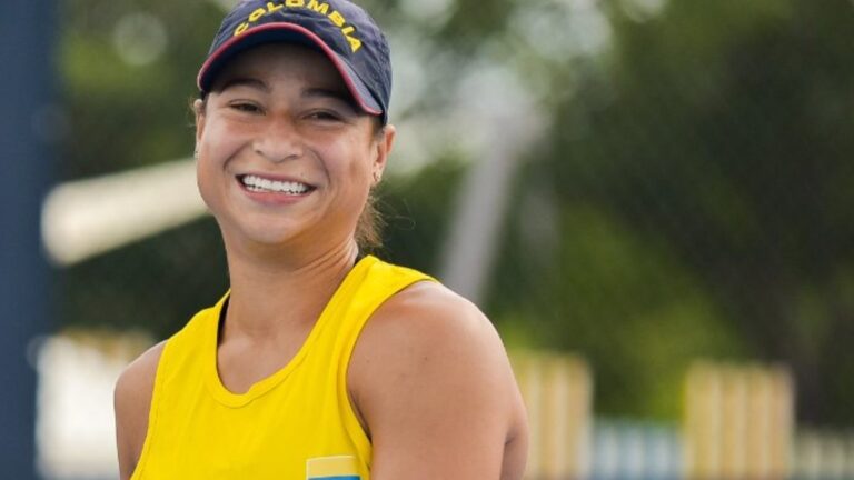 María Herazo sale victoriosa del duelo ‘cafetero’ en la final de tenis en San Salvador y se lleva el oro