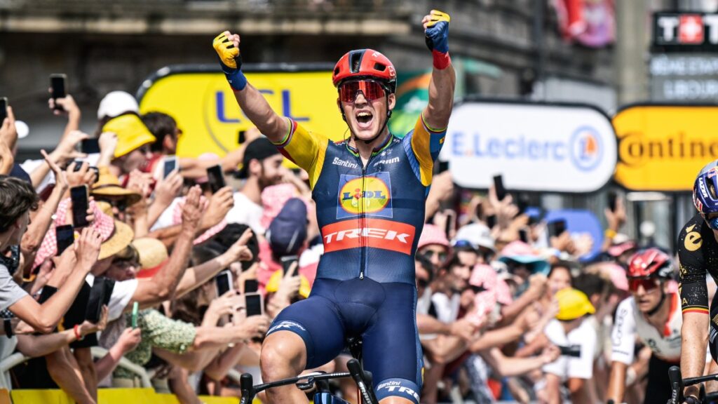 Pedersen gana la octava etapa del Tour de Francia.