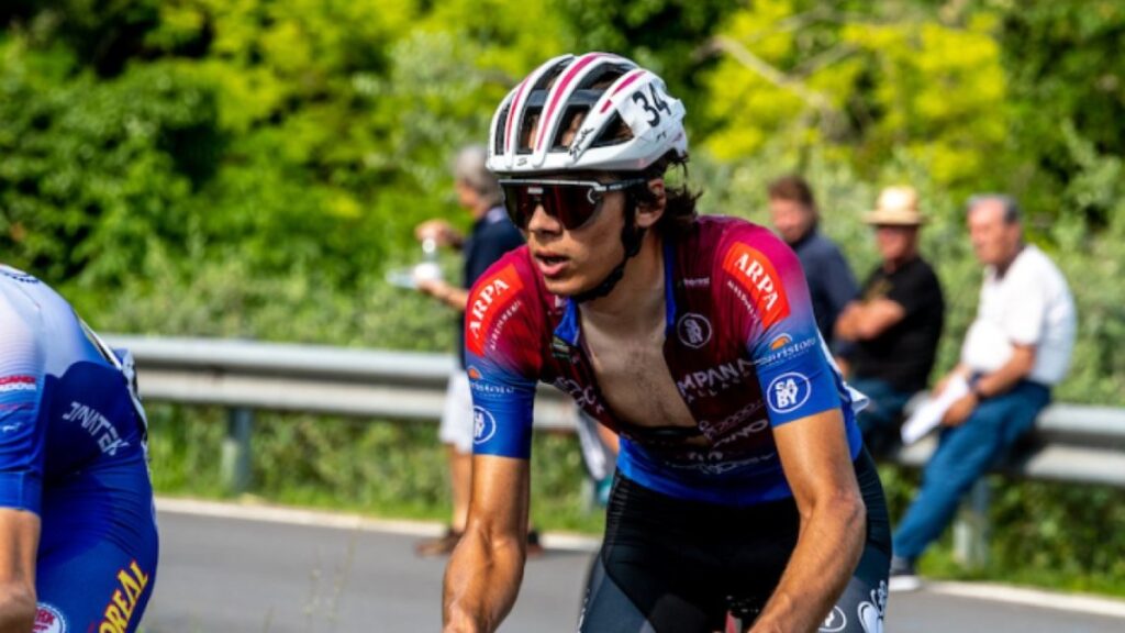 Jacopo Venzo, de 17 años, falleció ante las lesiones que sufrió tras un choque en la primera etapa del Upper Austria Tour.