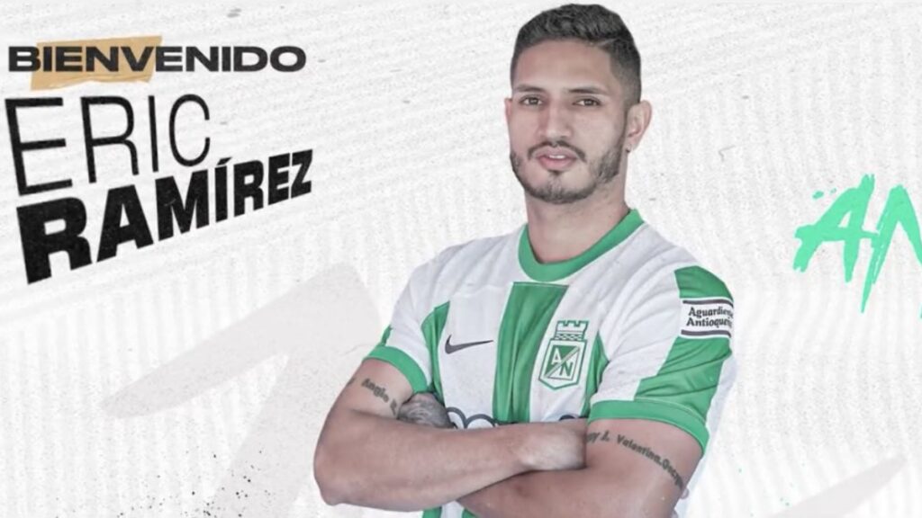 Eric Ramírez, nuevo jugador de Atlético Nacional.