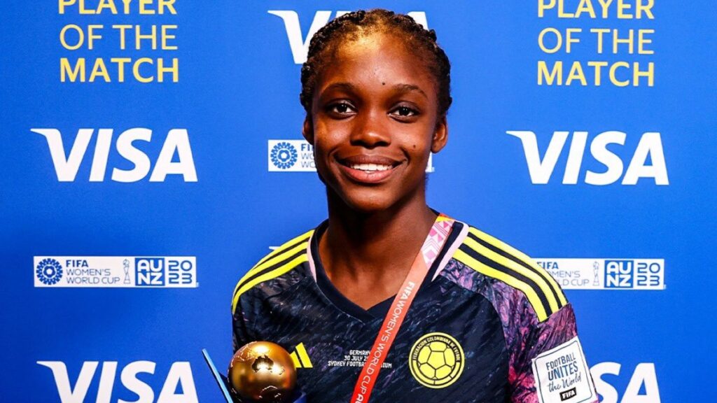 Linda Caicedo comparte sus emociones tras el golazo que le hizo a Alemania