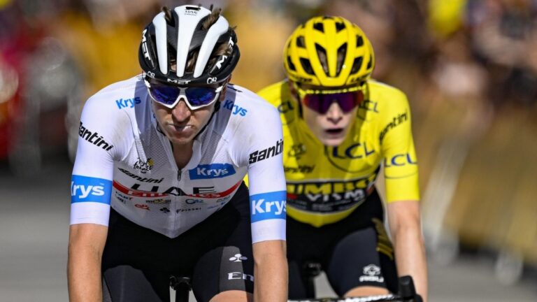 Clasificación general tras la etapa 14 del Tour de Francia: mano a mano entre Vingegaard y Pogacar