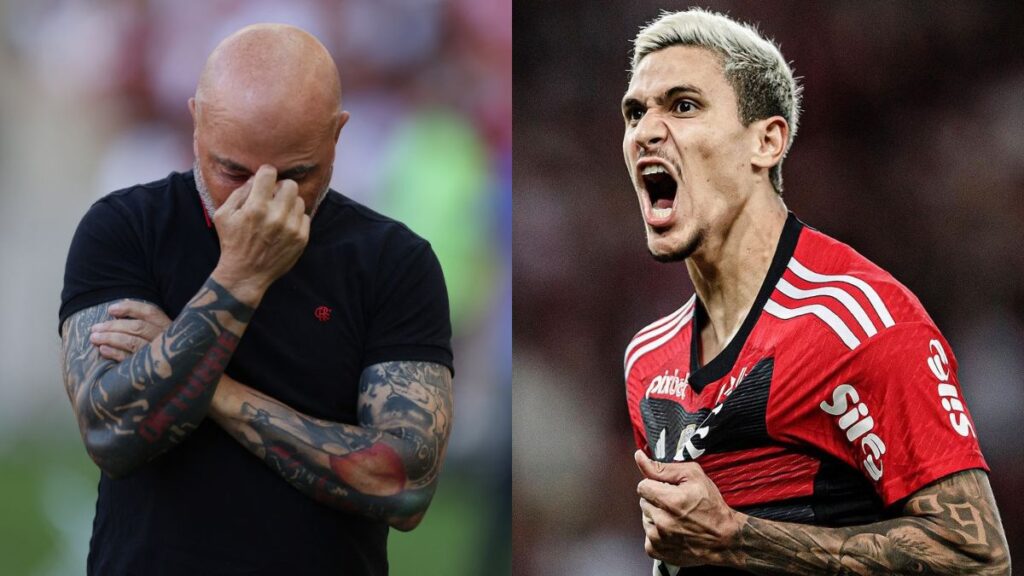 ¡Incendio en el Flamengo! Asistente de Jorge Sampaoli golpea en la cara a Pedro después de un partido