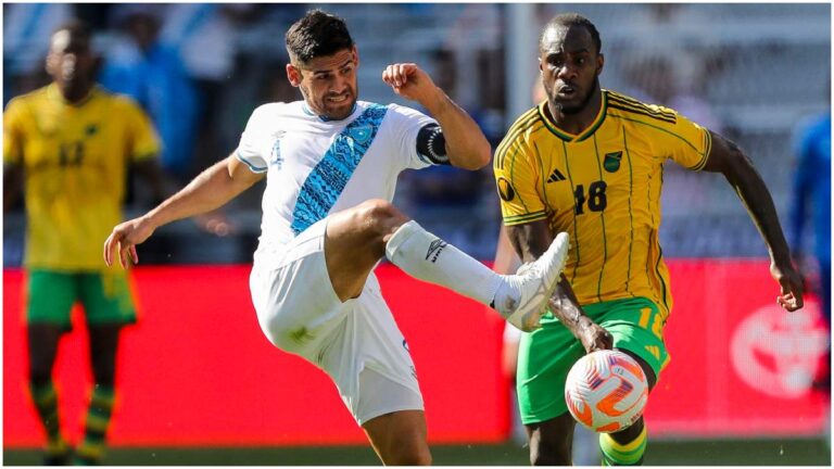 Jamaica se consolida como favorita en la Copa Oro luego de eliminar a una Guatemala valiente