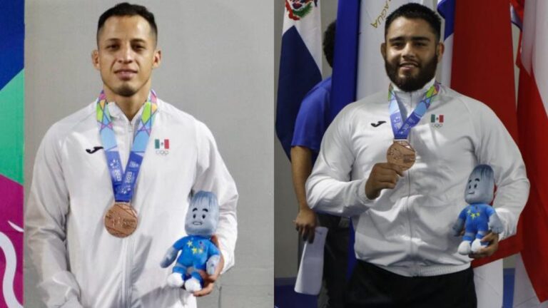 Cristian Santiago y Pedro Garay se llevan el bronce en la lucha libre varonil