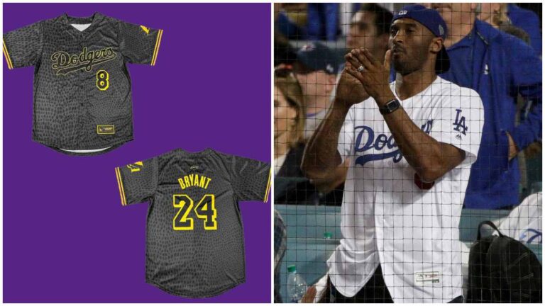 Los Dodgers tendrán un jersey en honor a Kobe Bryant