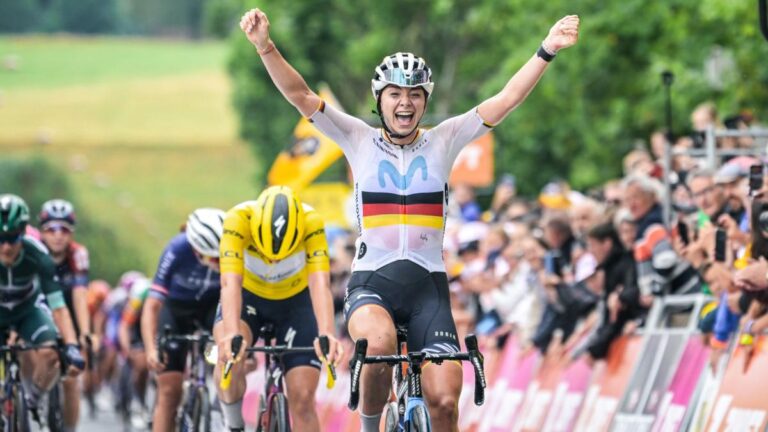 Liane Lippert se adjudica la segunda etapa del Tour de Francia tras un imponente esprint final